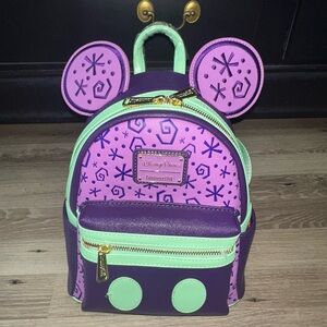 Mickey Mouse: The Main Attraction Mini Backpack by Loungefly – Mad Tea Party NWT